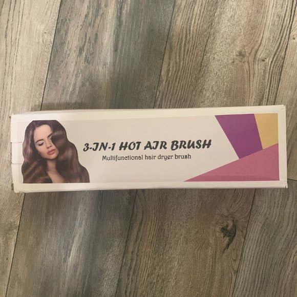 NWT 3-IN-1 HOT AIR MULTIFUNCTIONAL HAIR DRYER BRUSH - Picture 1 of 9
